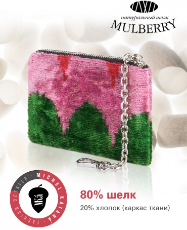 Шелковая (Бахмаль) ключница Moyen (M) FLORES VITA! "Цветы жизни!" Key_FLORES VITA!/M